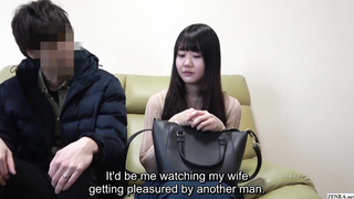 Real married Asian duo cuckolding desire carried out