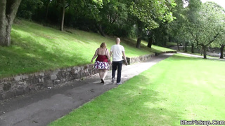 Gigantic fatty picked up on the street and torn up