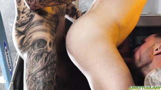 Blain and Hatler start coming onto Jonathan