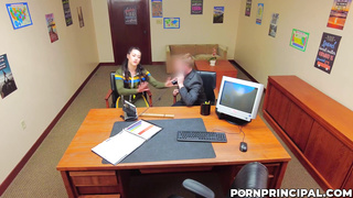 PE teacher fucks the prinicipal