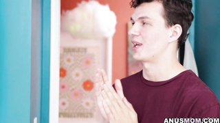 Josh' cock is all ready to fuck Erin in the ass
