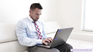 Hot big tits Asian new doll for guy