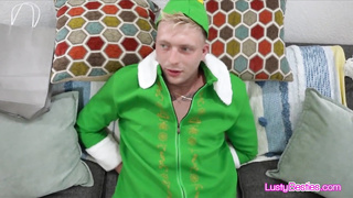 Gifting sex toys ends in a foursome fuck fest