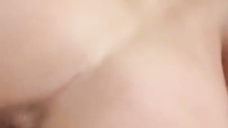 School honey makes love with ginormous pecker beau