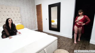 Sheena and Tommy took turns riding Allen's cock