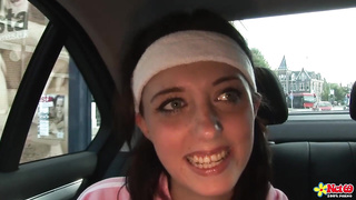 Net69 - Ultra-Kinky stunner Throated and Boinked a rigid penis