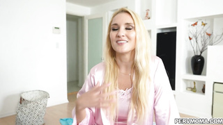 Alex earned points to play Julia's natural titties