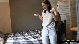 My wifey helps me screw Teeny