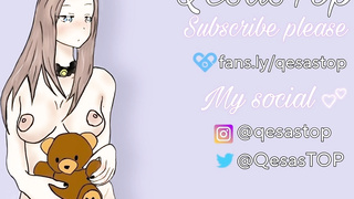 A female pays her debt