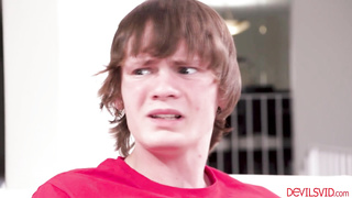 Stepson licks and anals big tits stepmom