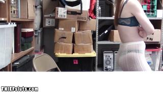 Scared classy redhead teen fucked hard