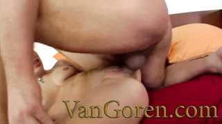 VANGOREN Steamy and Stunning Blond Breezy throating and hopping on man-meat