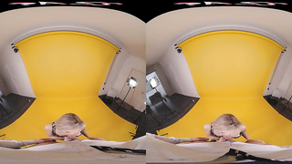 FuckPassVR - Jaw-Dropping ash-blonde Rika Fane wants your super hot jizz flow on her edible lips in Virtual Reality
