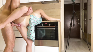Pulverized her from behind and spunk inwards while she was cooking pasta. Sloppy converse