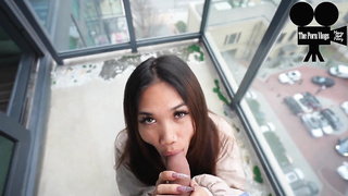 I Encountered A 90lbs Smallish Thailand Teenie And Turns Out She A Real Crank