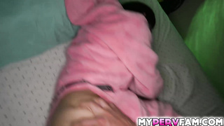 My stepmom Tia Cyrus rode me like a pro