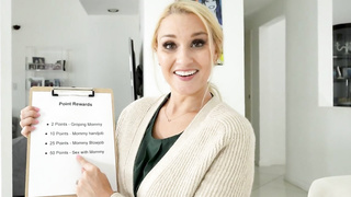 Julia sucks Alex cock for earning his points