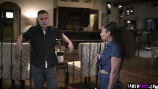 Alex Mack fucked Cali Caliente's ebony pussy