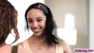 Bestfriends fucks after gardening outside