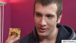 Busty babysitter TS Foxxy is anal fucked