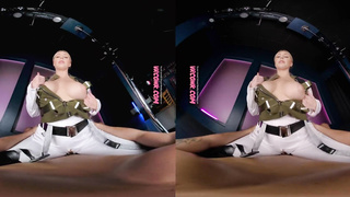 VR Conk Ginormous funbags Kayley Gunner as steamy Yelena Belova - Black Widow HARD-CORE Parody VR Pornography