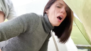 Argentina Luci Gonzalez coje en un Camping ⛺️