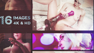 Famous game characters anal riding huge dick dildo in a 3d animation by Speerph