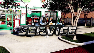 Big dick futanari babe fucking big tits babes at a gas station in a fantasy 3d animation