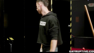 Hairy guy Mason Lear fucked skinny guy Dez Irez hole