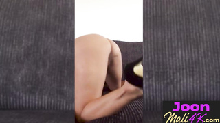 Hot web cam solo action with Asian teen