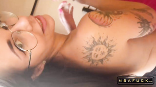 Intense Anal Sex with Step Sister Ass to