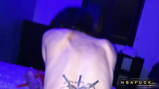 Amateur Goth Girl Gets Fucked Raw after a Night out