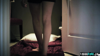 Teen Maya Woulfe taste a wet pussy for first time