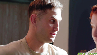 Rival military privates ends up fucking