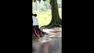 Desi Indian Couple Outdoor sex