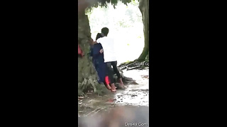 Desi Indian Couple Outdoor sex