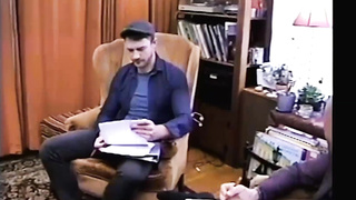 Professor Adam Snow big fat cock inside Noahs mouth