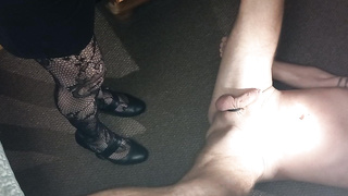 Bdsm madame in shoes