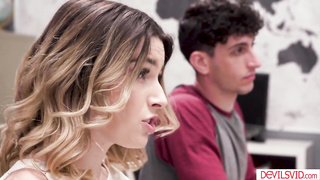 Milf teacher having 3some with students