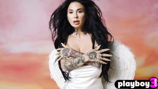 Big tits Joanna Angel on wings of lust