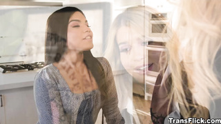 Summer cheekily pleasures Gracie's erected dick