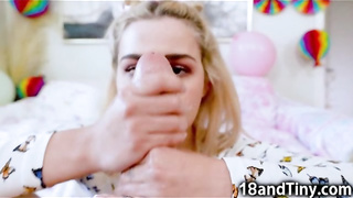 Petite Teen Fucked Rough by Old Man