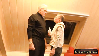 Old Man Receives Young Pussy Sexual Thanking