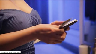 Busty Pornstar Gives Fan Girlfriend Experience