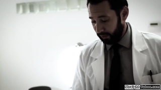 Doctor tricks 19yo virgin into fucking