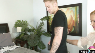 MILF seducing her stepdaughters husband