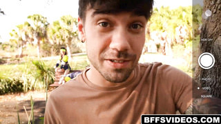 BFFS Chloe, Aubry and Sawyer Share Throbbing Cock