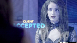 Robot girl fucked rough by fetishist man