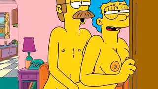 Marge Simpson swinger sexwife