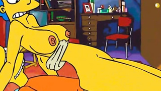 Marge Simpson swinger sexwife